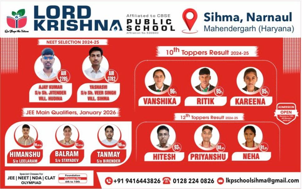 Lord krishna public school sihma