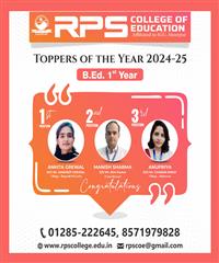 RPS COLLEGE TOPPER